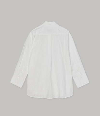 Sayaka Davis Crinkled Oversized Shirt White-Sayaka Davis-Thistle Hill