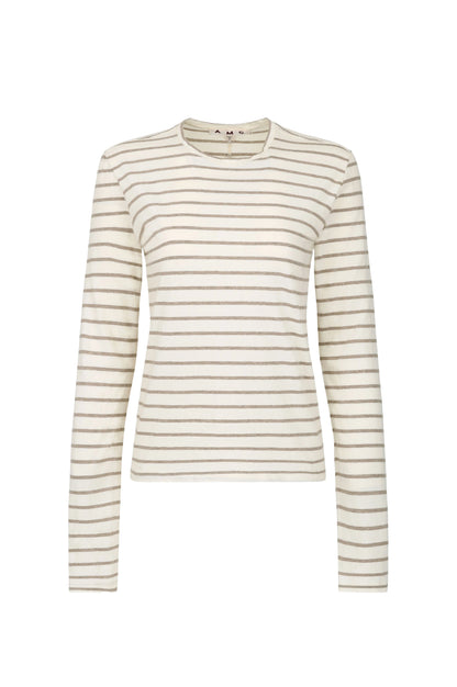 AMO Drew Long Sleeve Tee Natural/Haze-AMO-Thistle Hill