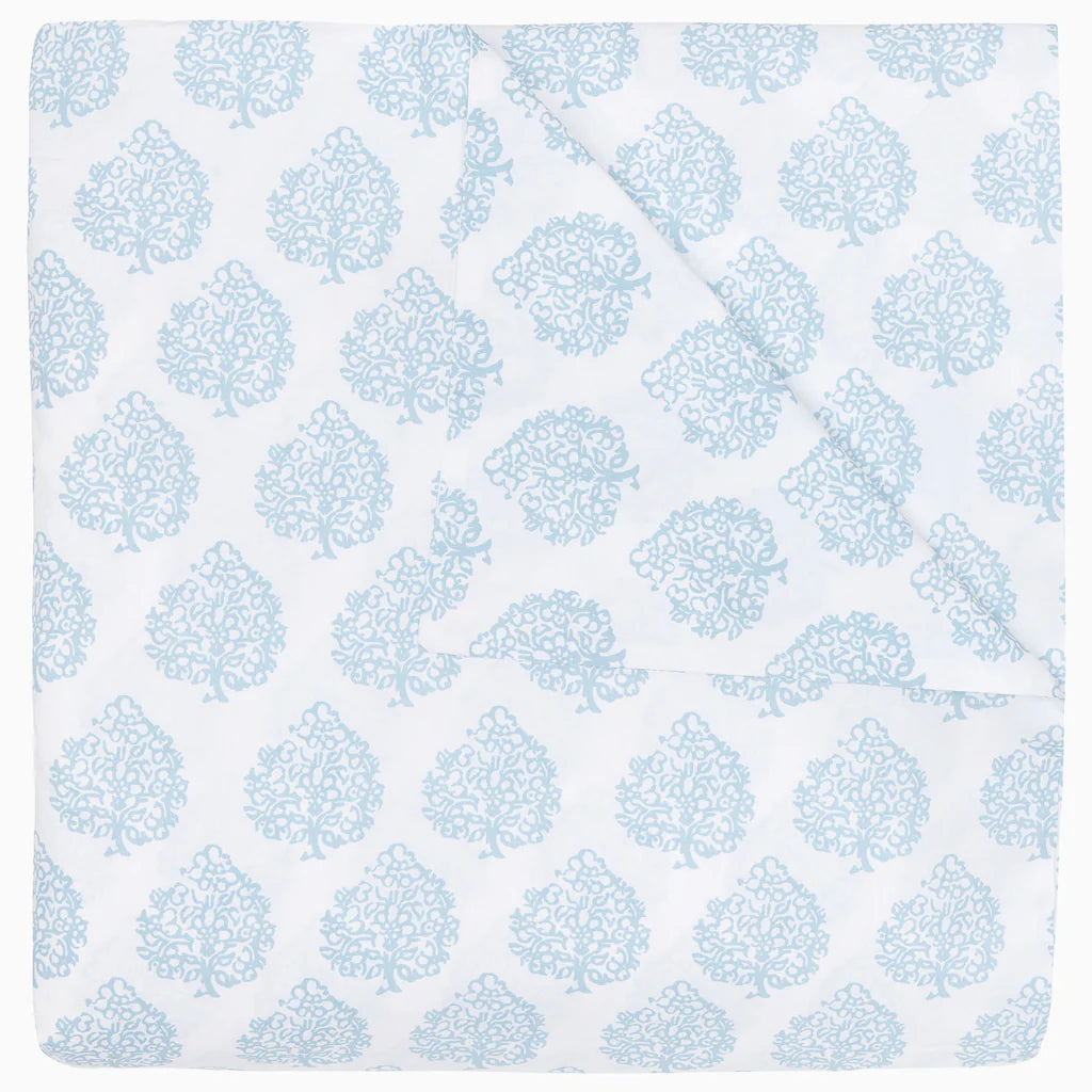 John Robshaw Mali Light Indigo Organic Duvet-John Robshaw-Thistle Hill