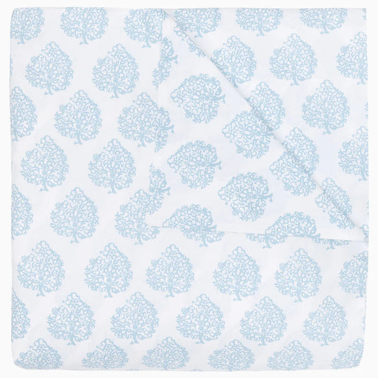 John Robshaw Mali Light Indigo Organic Duvet-John Robshaw-Thistle Hill
