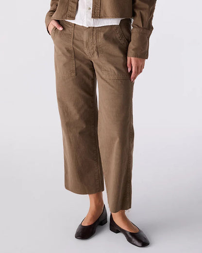 AMO Easy Army Slouch Crop Root-AMO-Thistle Hill