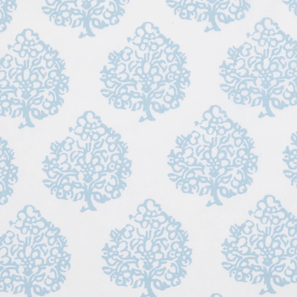 John Robshaw Mali Light Indigo Organic Duvet-John Robshaw-Thistle Hill