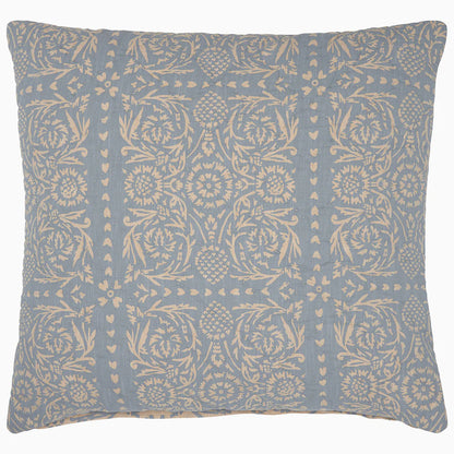 John Robshaw Raisa Slate Woven Quilt-John Robshaw-Thistle Hill
