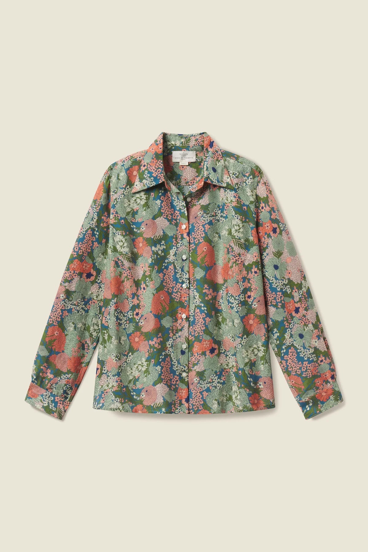 Trovata Jacquelin Shirt Tranquil Mist-Trovata-Thistle Hill