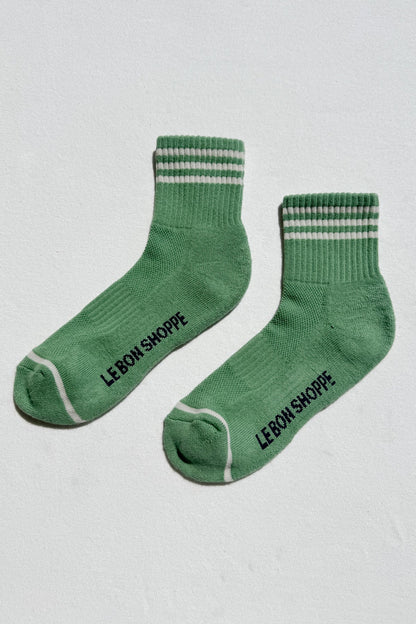 Le Bon Shoppe Girlfriend Socks Avocado-Le Bon Shoppe-Thistle Hill