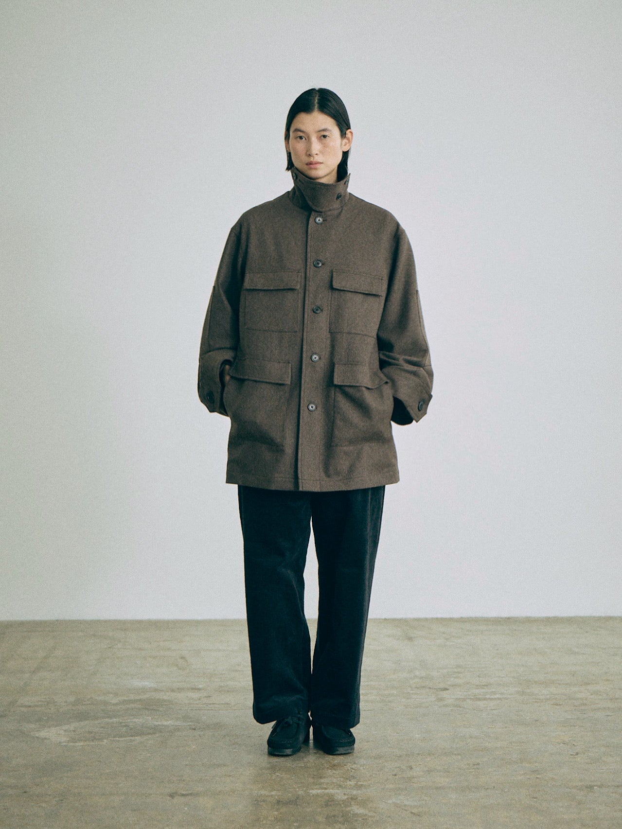 Nicholson & Nicholson Greta Woven Jacket Brown-Nicholson & Nicholson-Thistle Hill