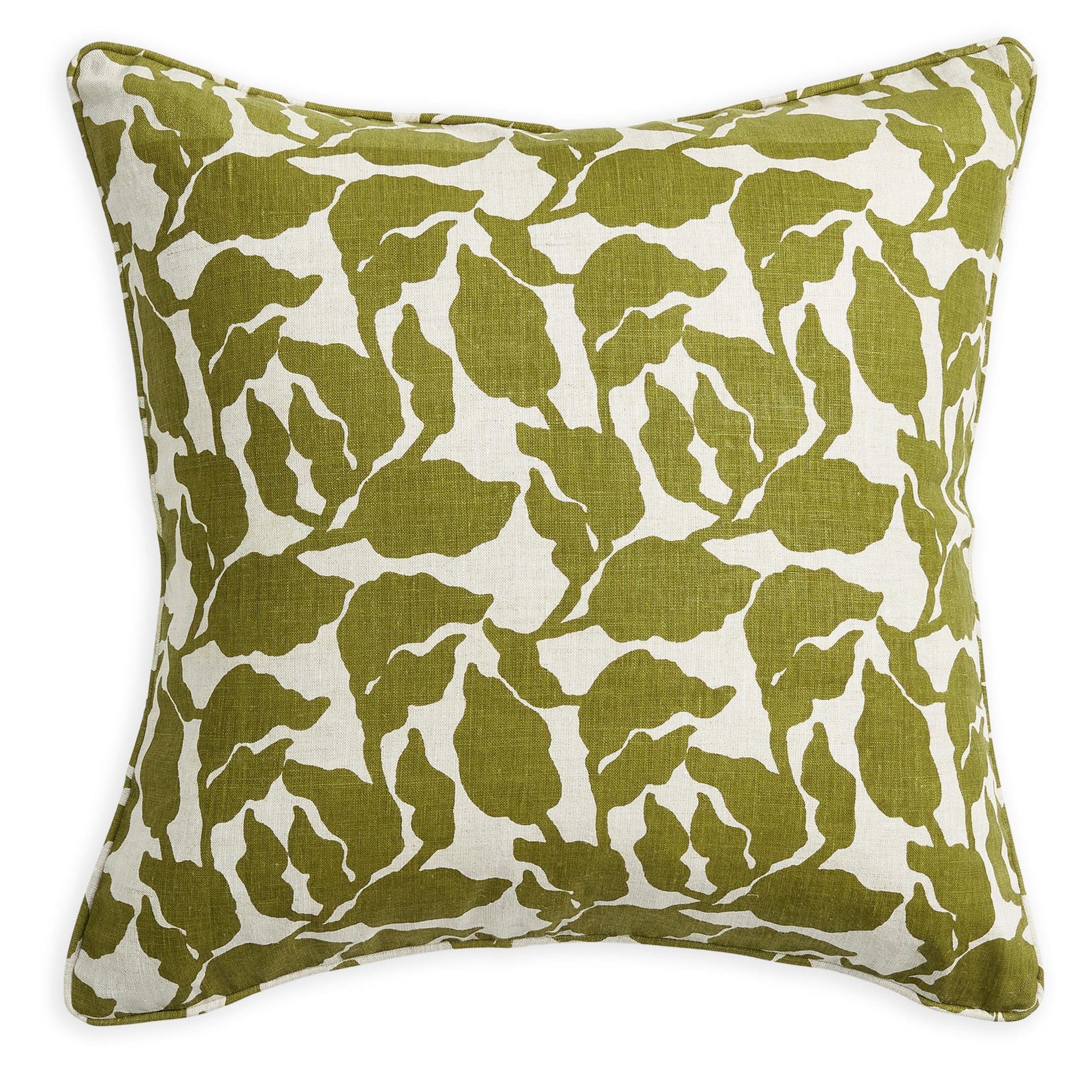 Walter G Flores Moss Linen Cushion-Walter G-Thistle Hill