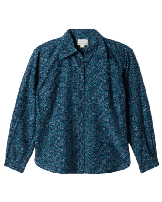 Trovata Jacquelin Shirt Blue Ridge Ditsy-Trovata-Thistle Hill