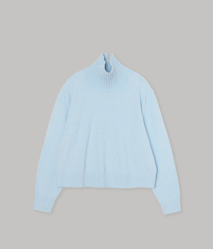 Sayaka Davis Highneck Sweater Baby Blue-Sayaka Davis-Thistle Hill