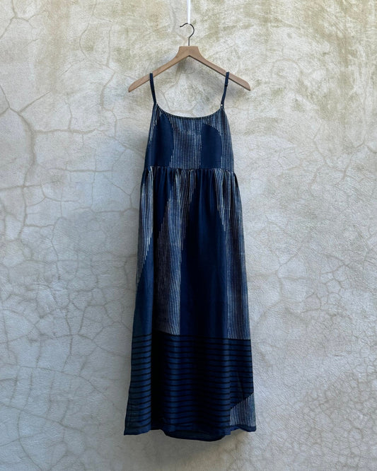 NYMåNE Freyja Dress Indigo-NYMåNE-Thistle Hill
