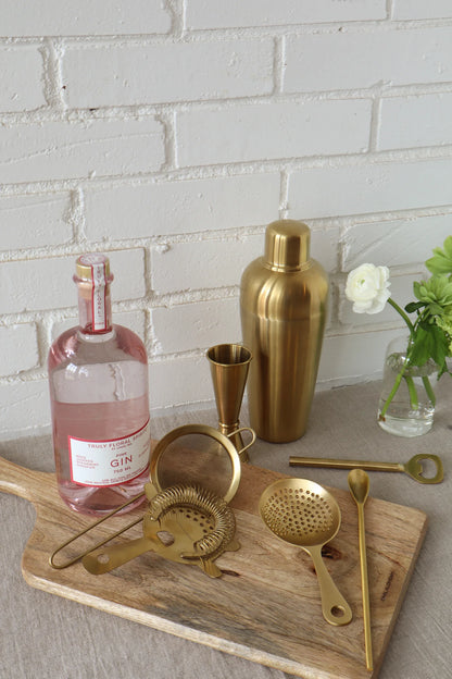 Solid Brass Julep Strainer-Civil Alchemy-Thistle Hill