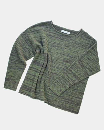 Ros Duke Granite Sweater Moss-Ros Duke-Thistle Hill