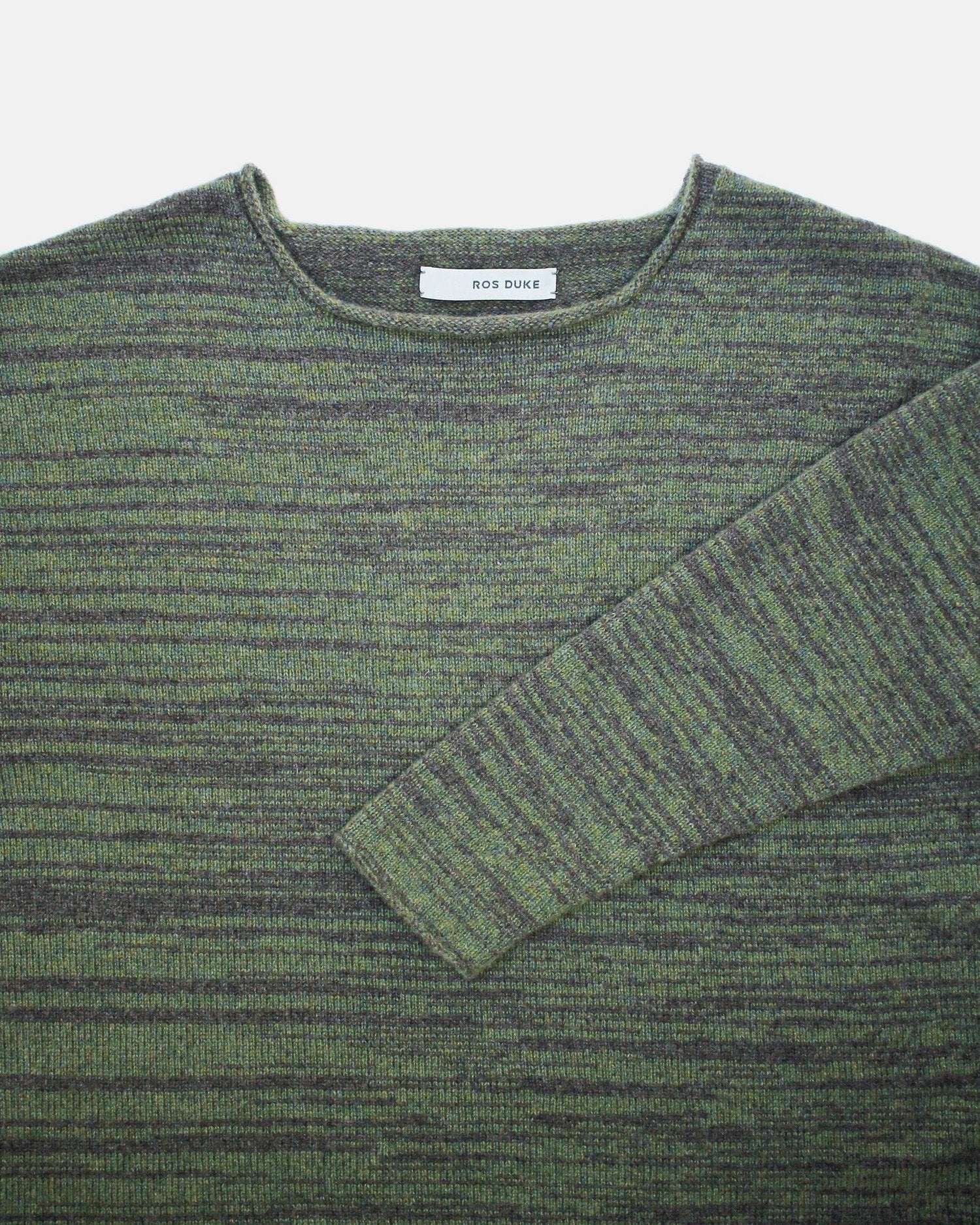 Ros Duke Granite Sweater Moss-Ros Duke-Thistle Hill