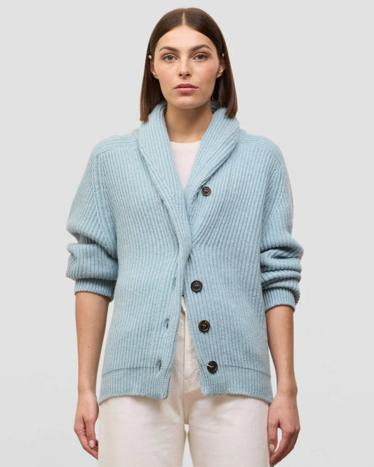 Begg x Co Mini Yacht Cardigan Devils Bit-Begg x Co-Thistle Hill