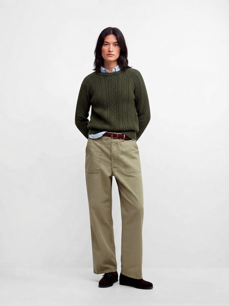 Begg x Co Maytime Isla Sweater Fern-Begg x Co-Thistle Hill