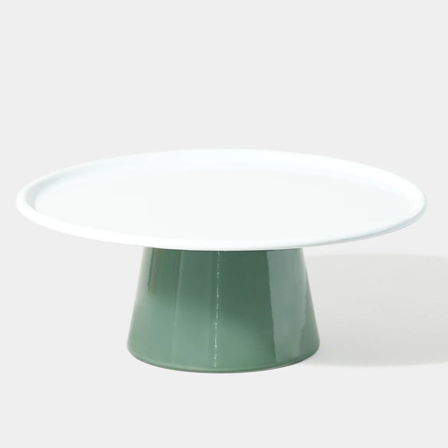 Falcon Enamelware Cake Stand Tarragon-Falcon Enamelware-Thistle Hill