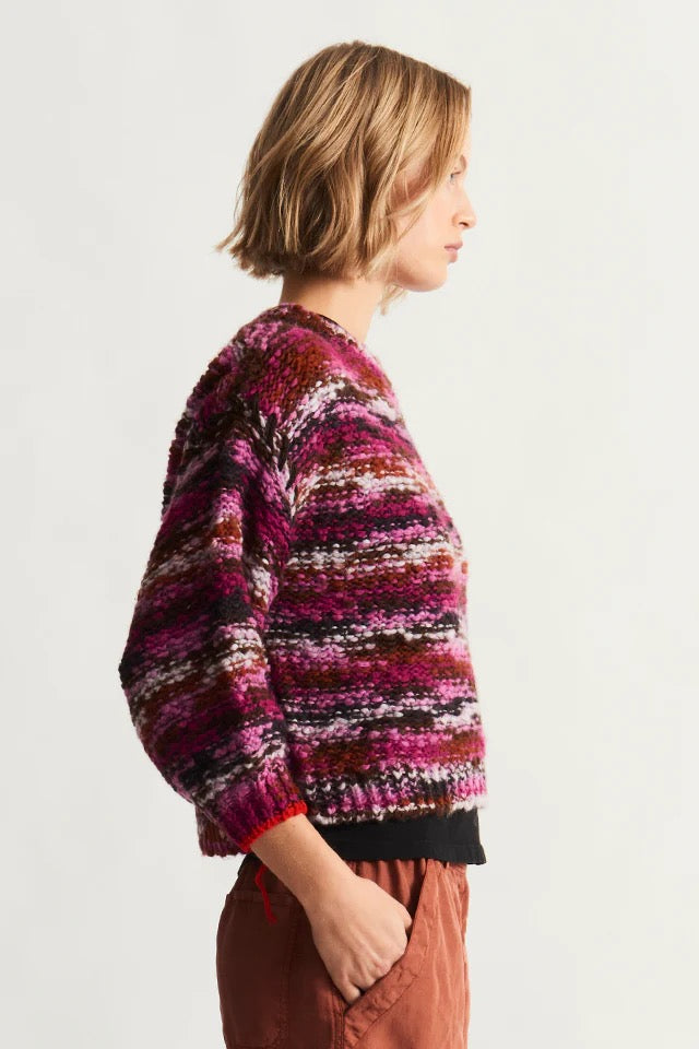 Raquel Allegra Highland Pullover Berry Multi-Raquel Allegra-Thistle Hill