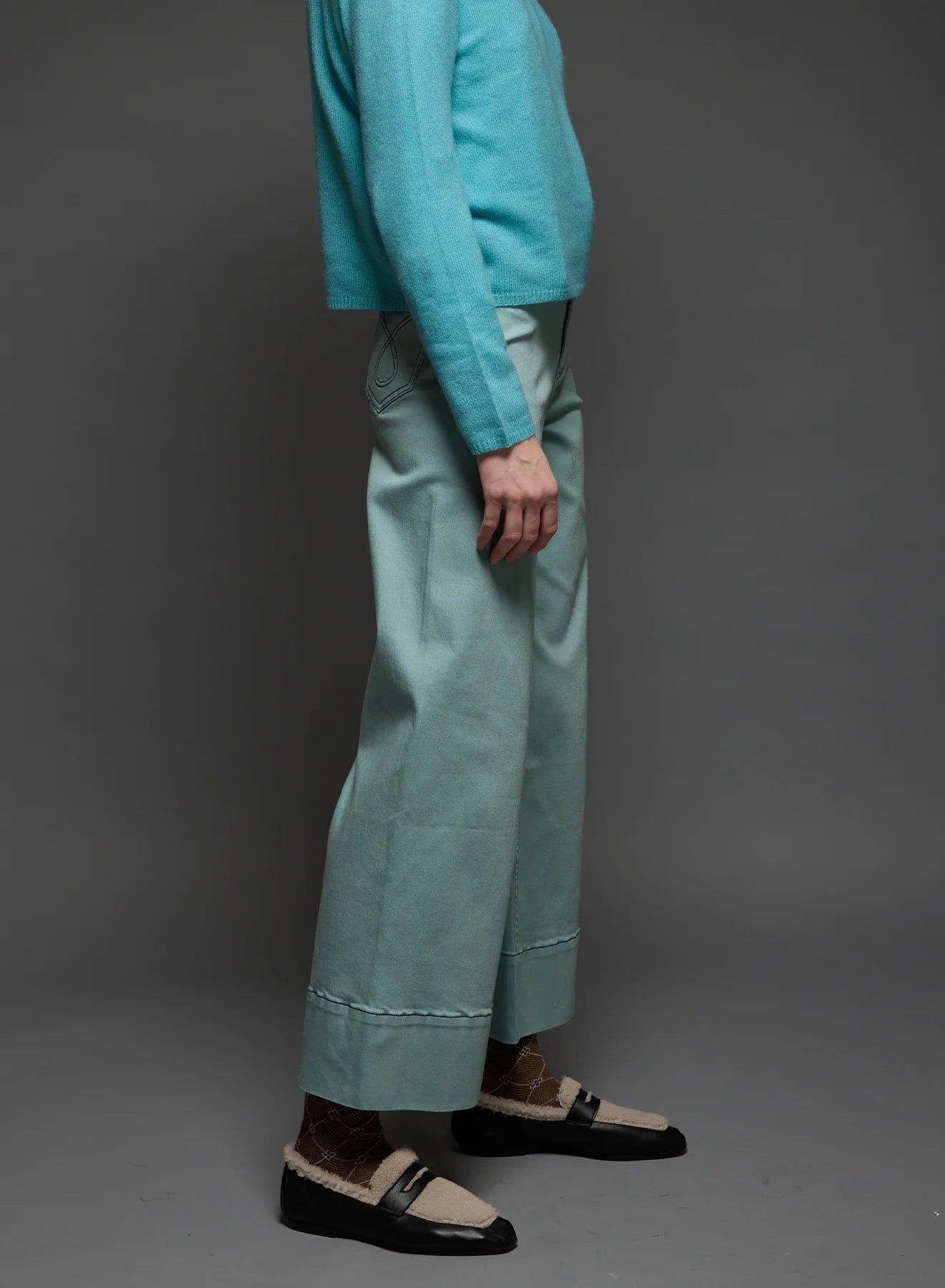 Love Binetti Costa Aqua Pants-Love Binetti-Thistle Hill
