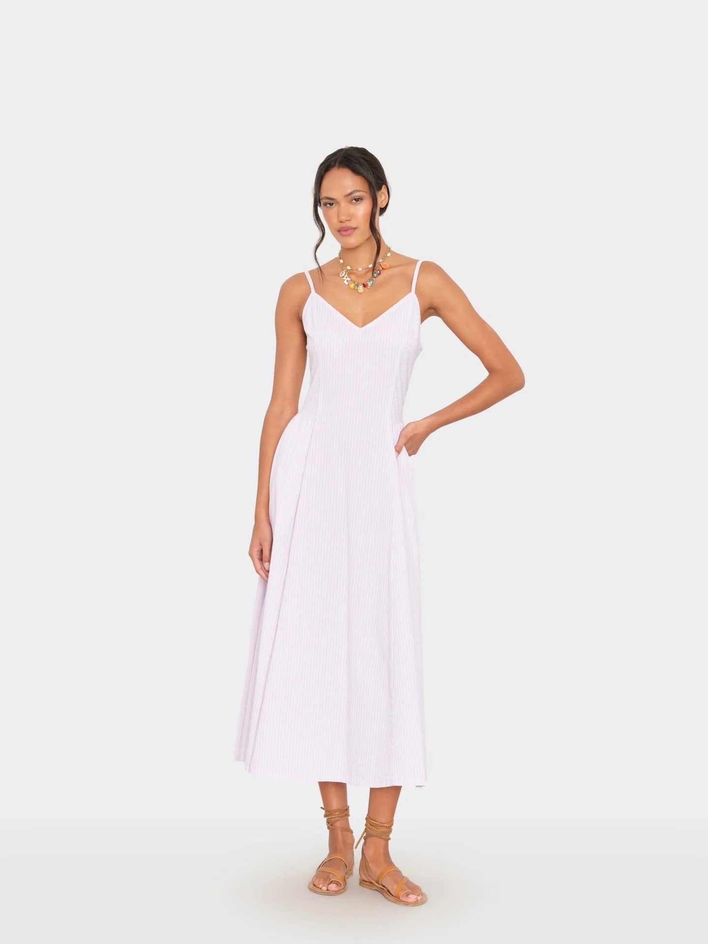 Xirena Bardot Dress Grey Gem-Xirena-Thistle Hill