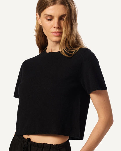 Sabyln Charleston Relaxed Crewneck Tee Black-Sablyn-Thistle Hill