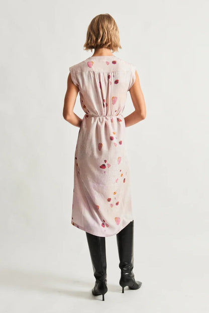 Raquel Allegra Zaire Dress Petal Pink-Raquel Allegra-Thistle Hill