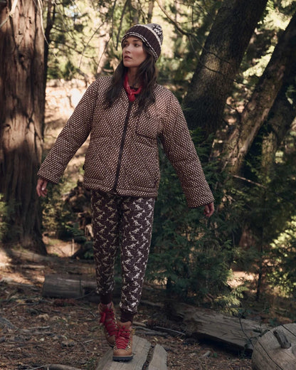 The Great Creek Zip Liner Chocolate Dot & Maroon Dot-The Great-Thistle Hill