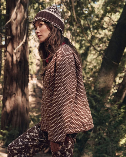 The Great Creek Zip Liner Chocolate Dot & Maroon Dot-The Great-Thistle Hill