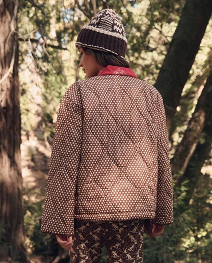 The Great Creek Zip Liner Chocolate Dot & Maroon Dot-The Great-Thistle Hill