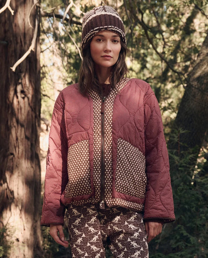 The Great Creek Zip Liner Chocolate Dot & Maroon Dot-The Great-Thistle Hill