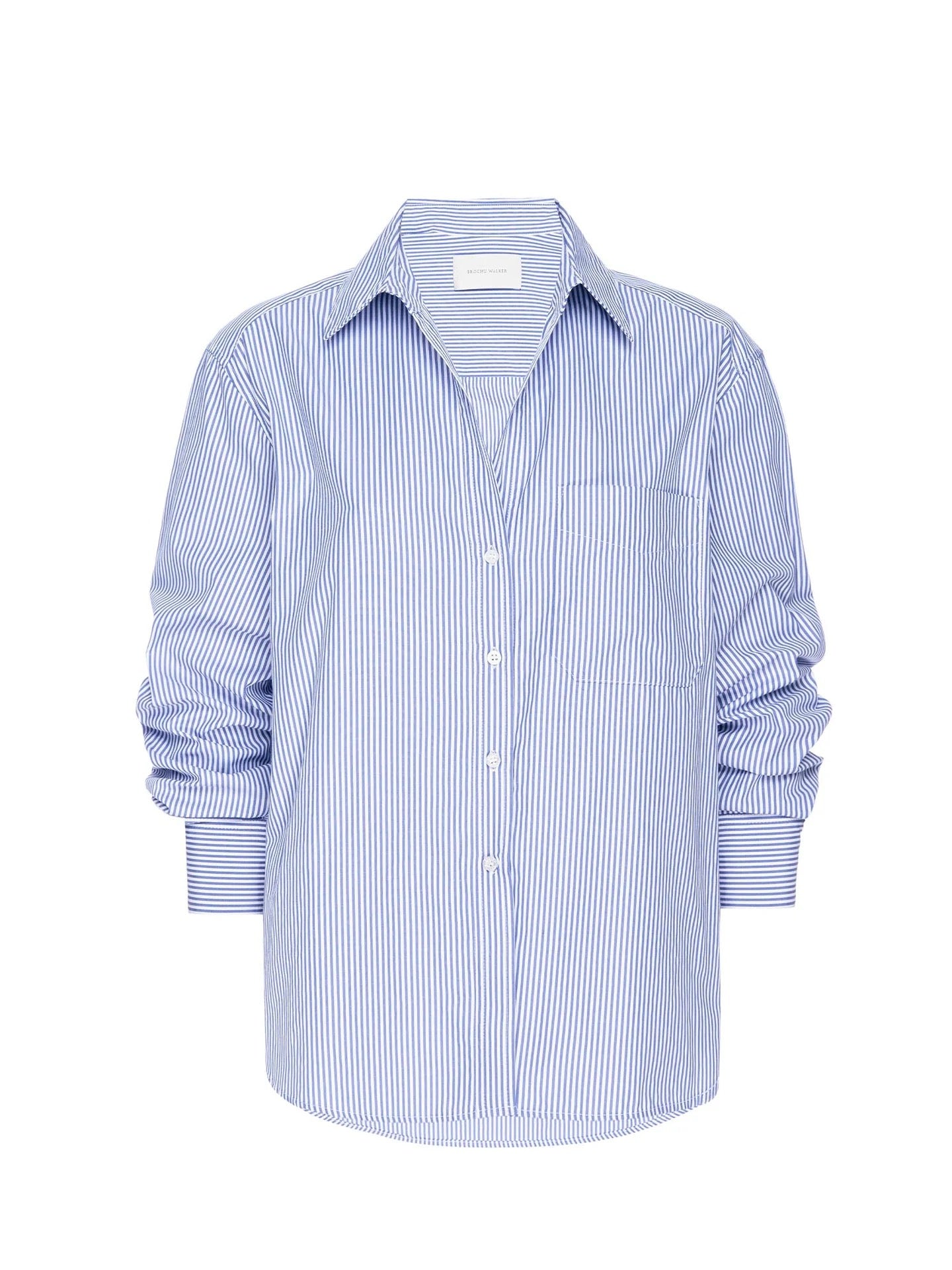 Brochu Walker Everyday Shirt Blue Stripe-Brochu Walker-Thistle Hill