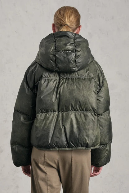 Transit Hooded Down Jacket Green-Transit-Thistle Hill