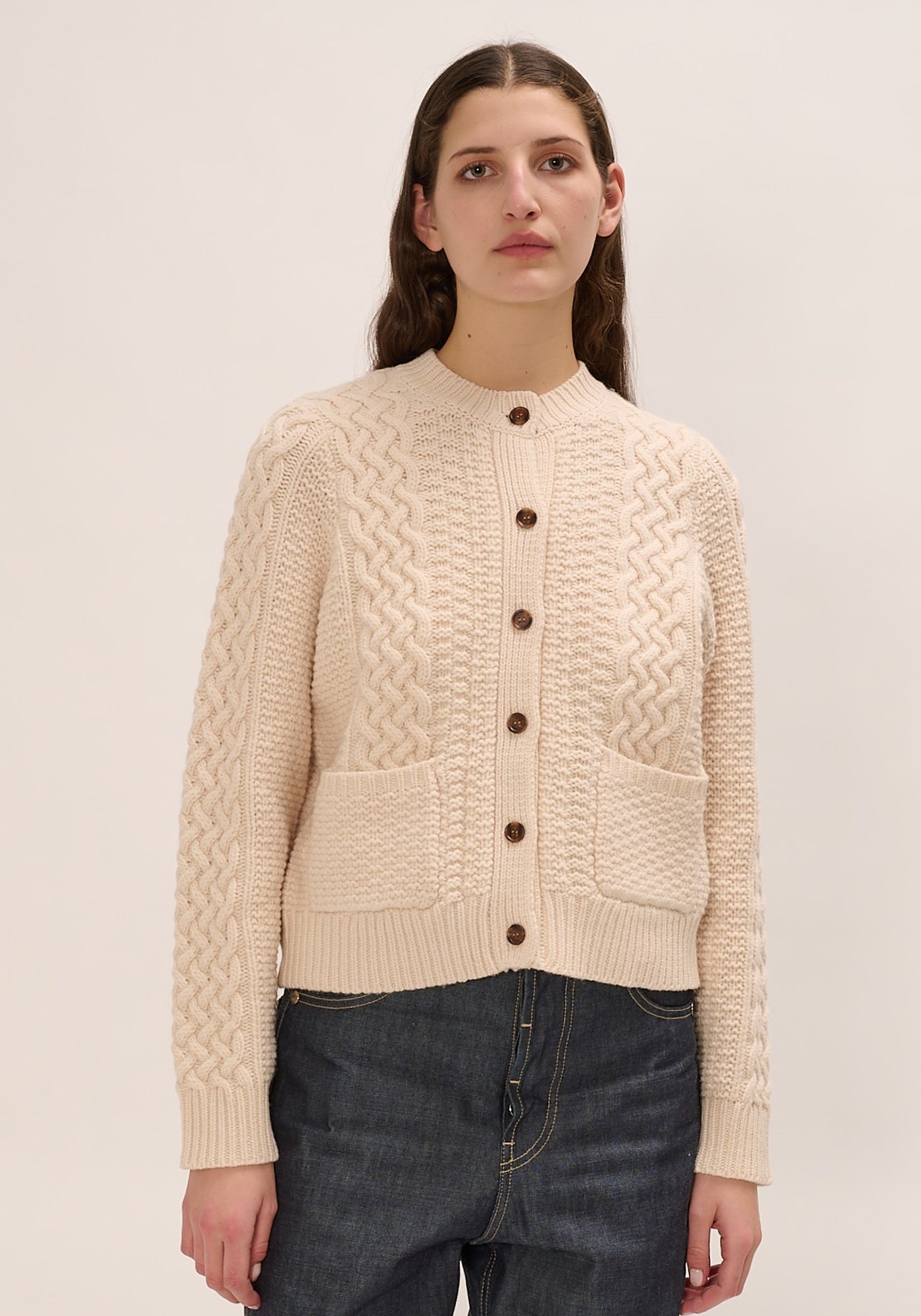 Demylee Charlotte Cardigan Off-White-Demylee-Thistle Hill