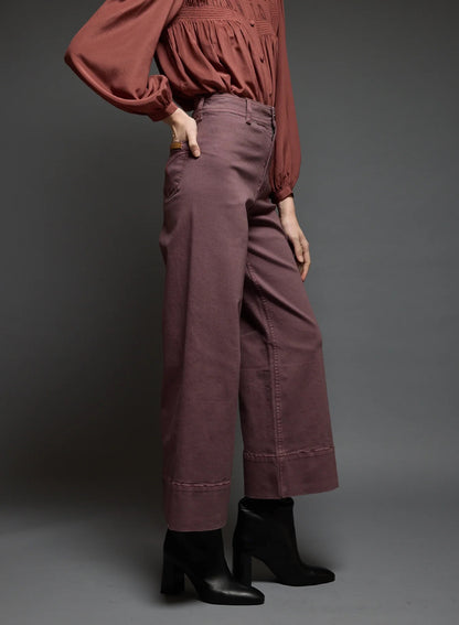 Love Binetti Costa Plum Pants-Love Binetti-Thistle Hill