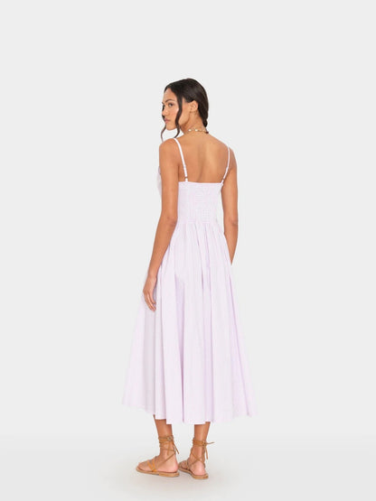 Xirena Bardot Dress Grey Gem-Xirena-Thistle Hill