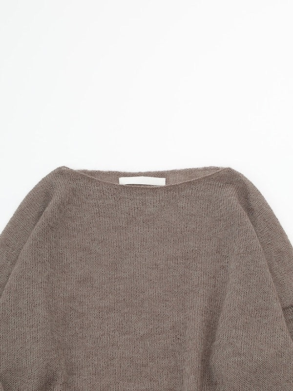Evam Eva Mohair Silk Pullover Sand-Evam Eva-Thistle Hill