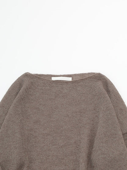 Evam Eva Mohair Silk Pullover Sand-Evam Eva-Thistle Hill