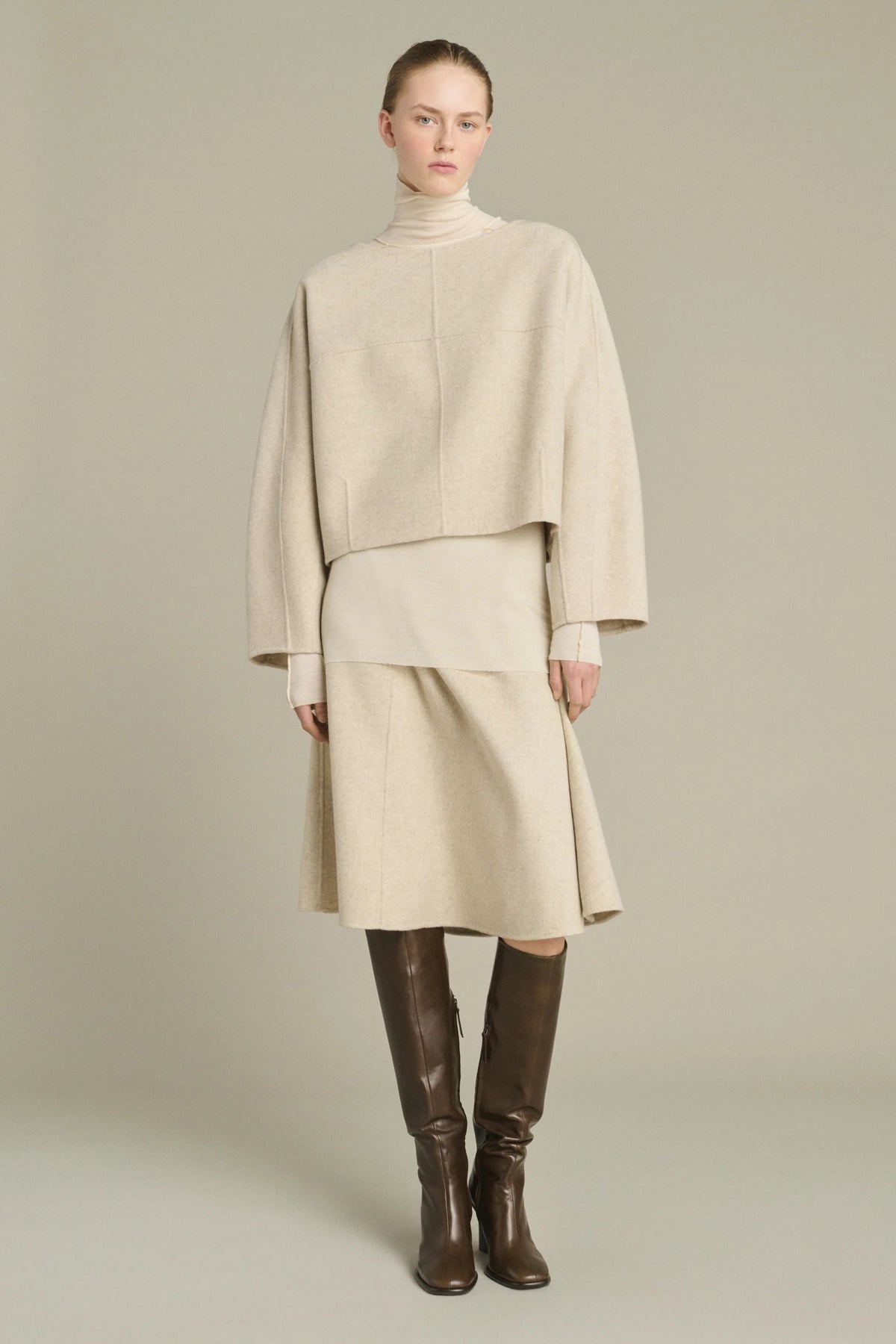 Soeur Kelya Skirt Ecru & Gris-Soeur-Thistle Hill