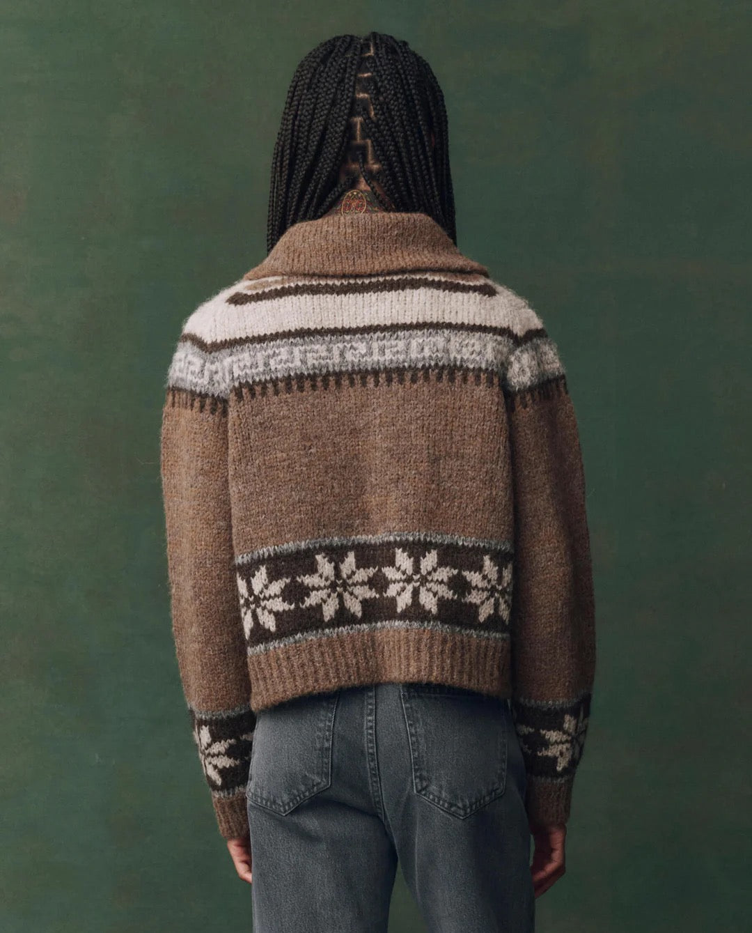 The Great The Nordic Scholar Cardigan Hickory Fair Isle-The Great-Thistle Hill