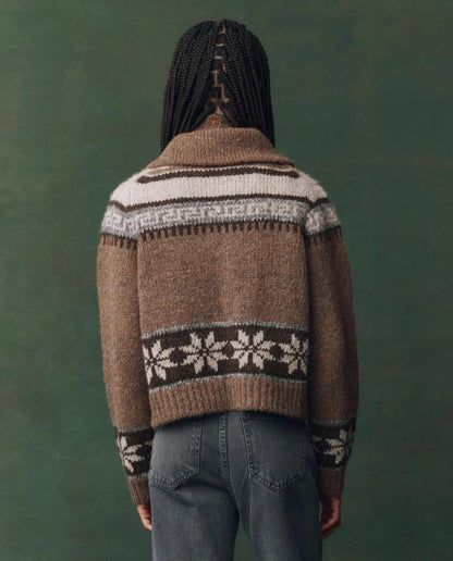 The Great The Nordic Scholar Cardigan Hickory Fair Isle-The Great-Thistle Hill