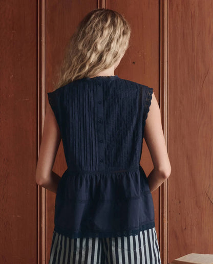 The Great Sonnet Top Navy-The Great-Thistle Hill