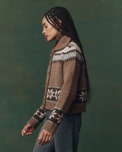 The Great The Nordic Scholar Cardigan Hickory Fair Isle-The Great-Thistle Hill