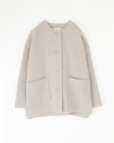 Evam Eva Wool Boucle Jacket Ecru – Thistle Hill