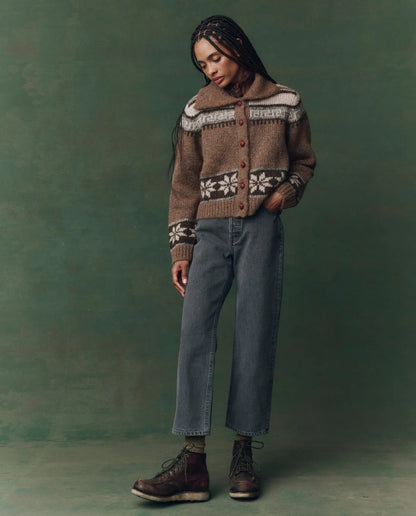 The Great The Nordic Scholar Cardigan Hickory Fair Isle-The Great-Thistle Hill