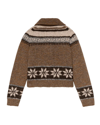 The Great The Nordic Scholar Cardigan Hickory Fair Isle-The Great-Thistle Hill