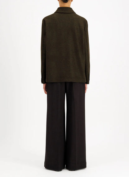 Harris Wharf Chore Jacket Brown Green-Harris Wharf London-Thistle Hill