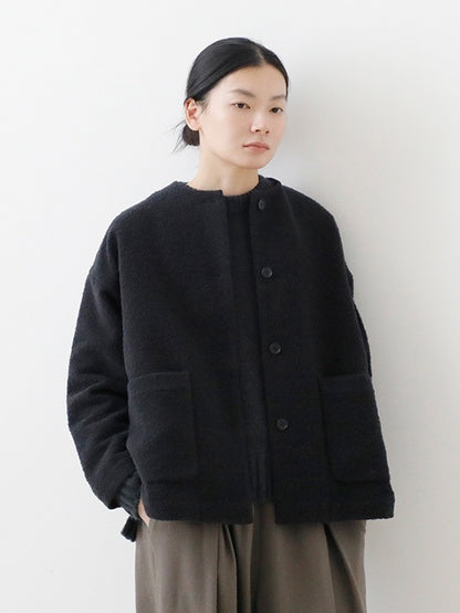 Evam Eva Wool Boucle Jacket Sumi-Evam Eva-Thistle Hill