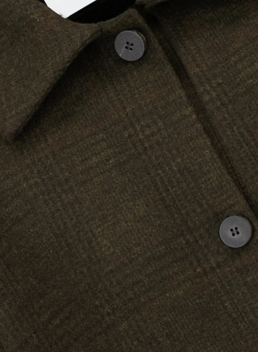 Harris Wharf Chore Jacket Brown Green-Harris Wharf London-Thistle Hill