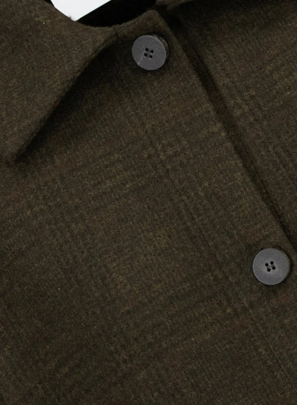 Harris Wharf Chore Jacket Brown Green-Harris Wharf London-Thistle Hill