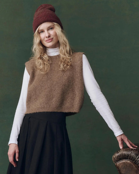 The Great The Brushed Melange Sweater Doe-The Great-Thistle Hill