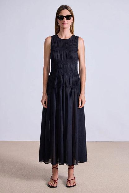 Apiece Apart Fabiana Maxi Black-Apiece Apart-Thistle Hill